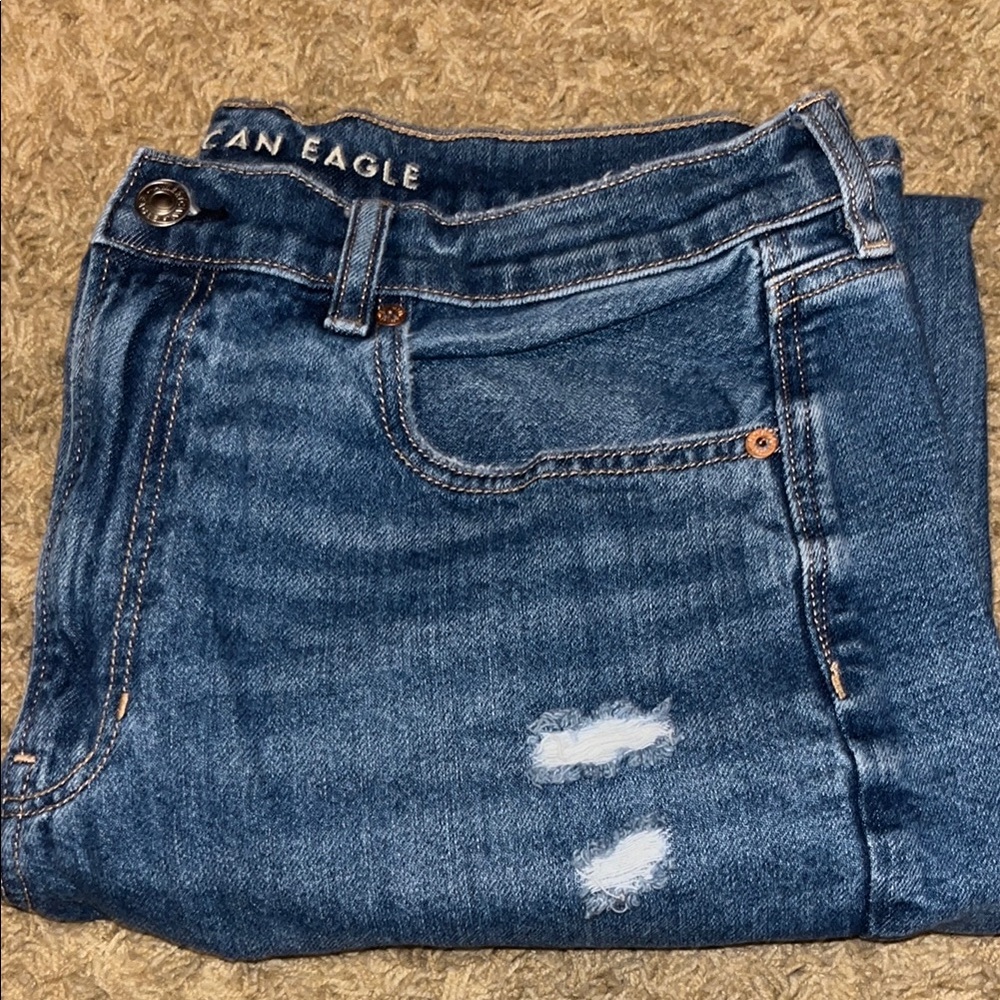 American Eagle Outfitters Blue wide leg Jeans